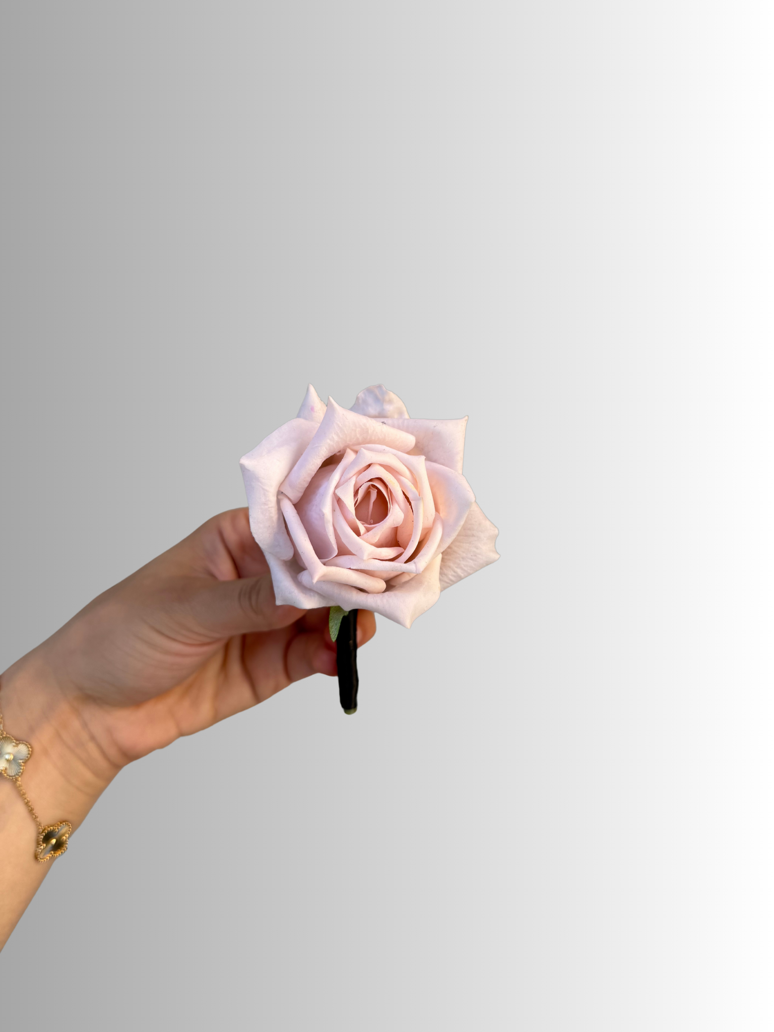 Men's Buttonhole - Single Real Touch Rose