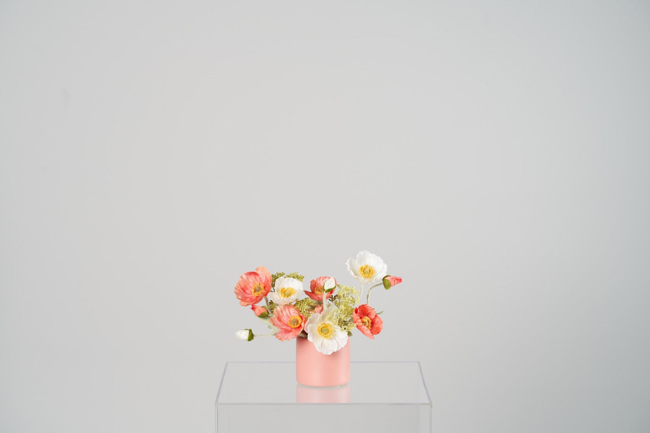 Poppy Mini Floral Arrangement
