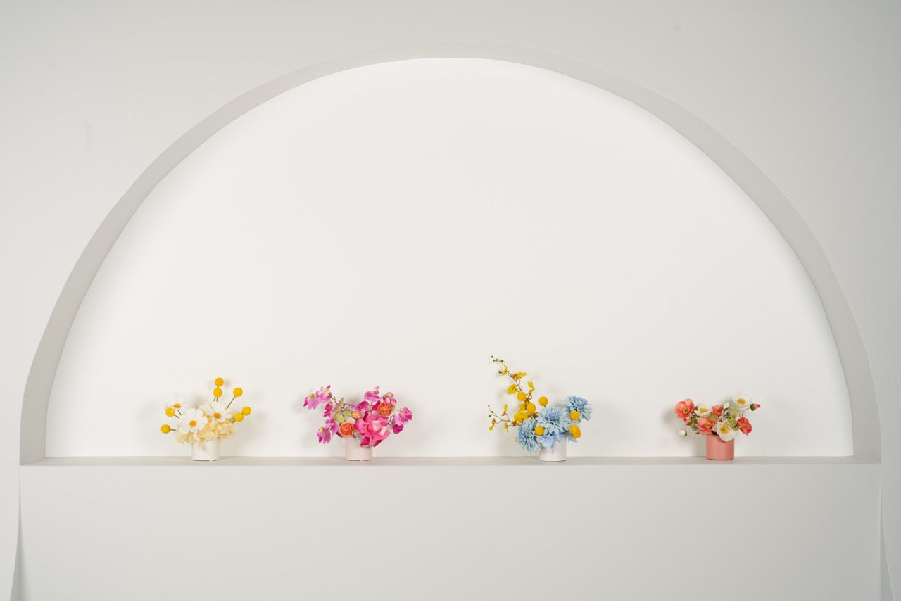 Poppy Mini Floral Arrangement