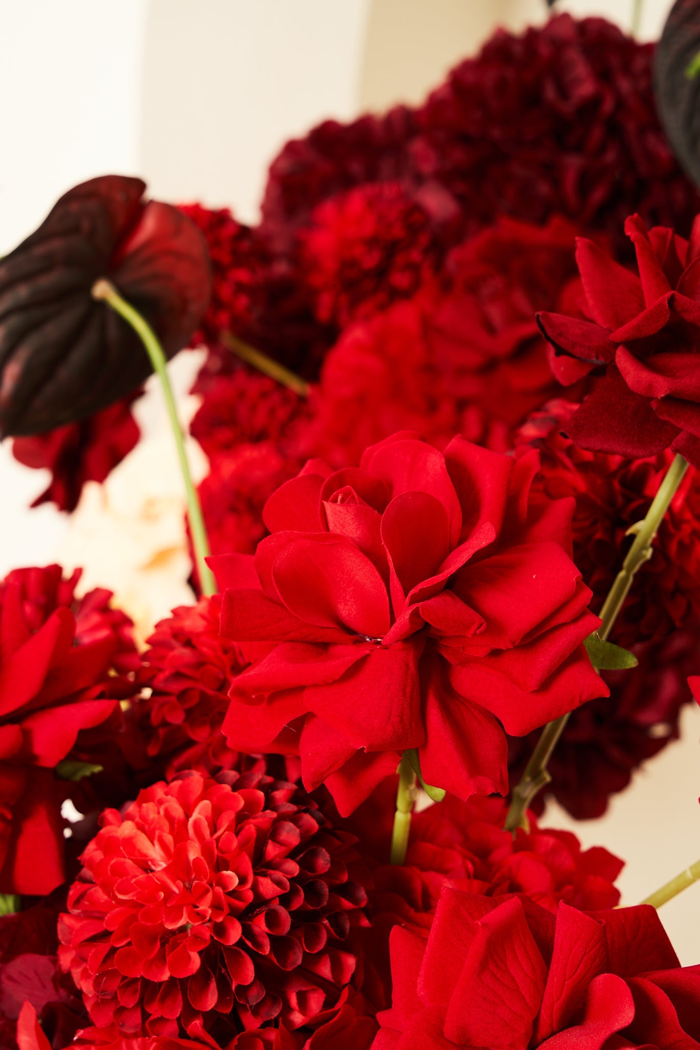 [Hire] Red Romance Floral Arrangements